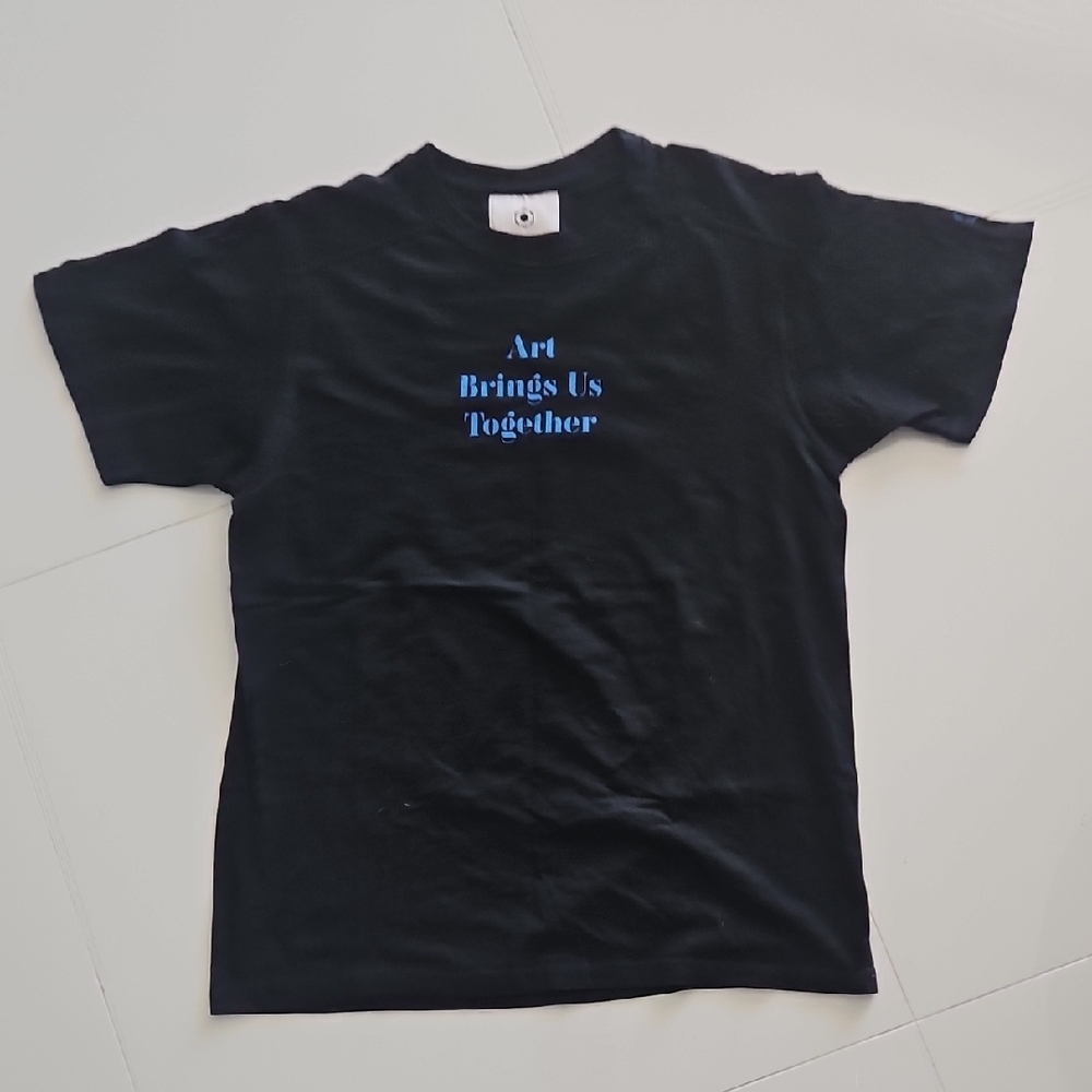MOACONCEPT "Art Brings Us Together" T Shirt With Snoopy Warhol Graphic